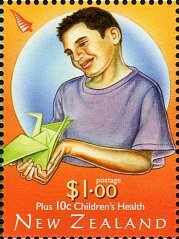 Health - Boy Holding Crane $1 + 10c