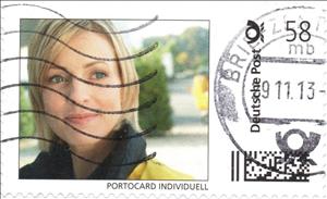 Stamp, Deutsche Post, Personalized and Private Mail Stamps,  , Postmen, Women