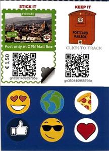 Full Pane, Florence — Florence Cathedral 3, Personalized and Private Mail Stamps,  , Churches - Cathedrals - Basilicas - Chapels