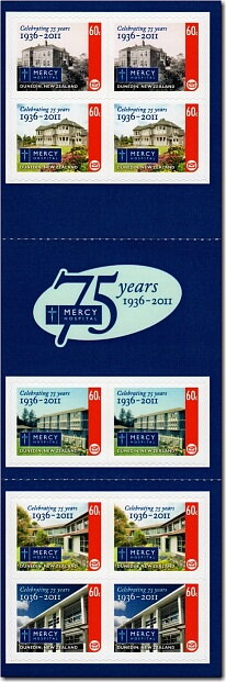 Booklet, Mercy Hospital - Celebrating 75 Years Booklet, Personalized and Private Mail Stamps,  , Anniversaries and Jubilees, Buildings, Hospitals