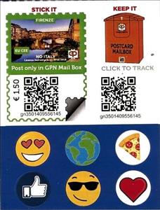 Full Pane, Ponte Vecchio 1, Personalized and Private Mail Stamps,  , Bridges
