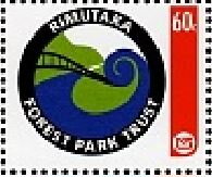 Stamp, Rimutaka Forest Park Trust Logo, Personalized and Private Mail Stamps,  , Logos, Parks