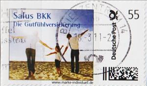 Stamp, Salus BKK, Personalized and Private Mail Stamps,  , Families, Insurances