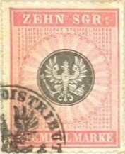 Revenue stamp, Eagle in circle
