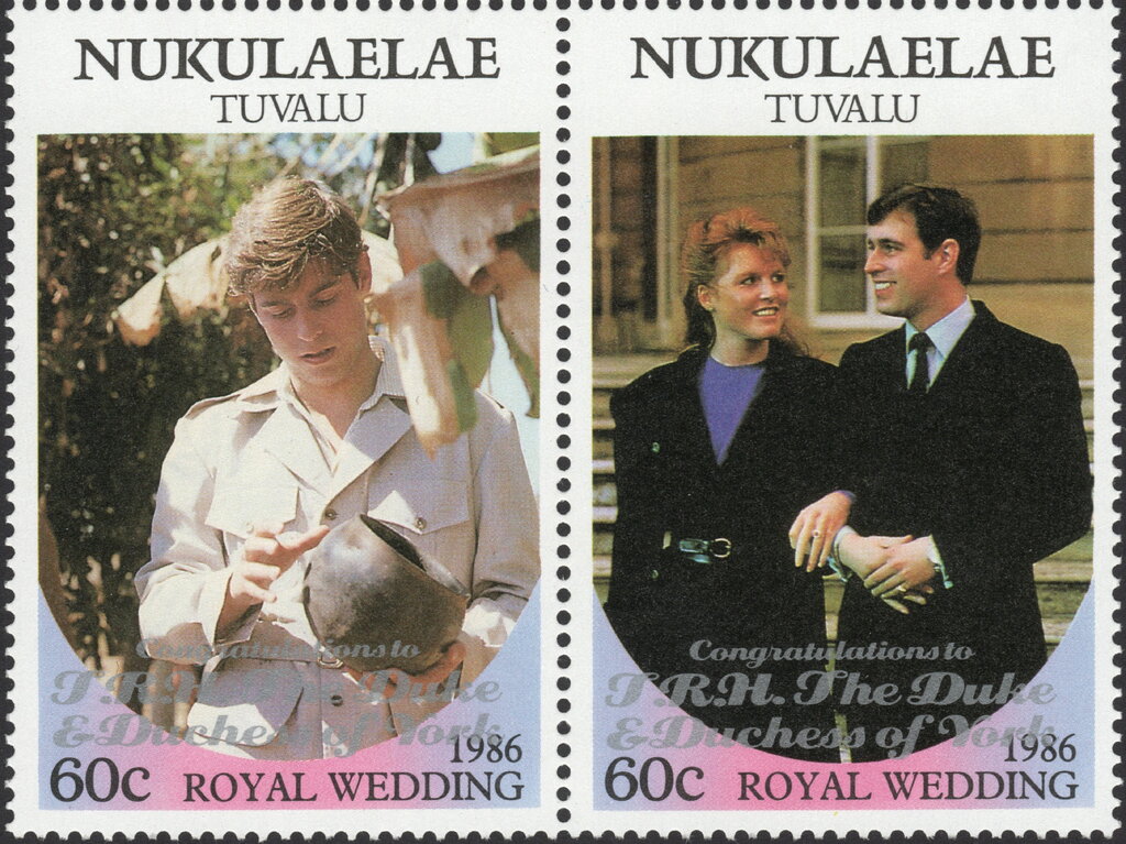 Royal Wedding 2nd Issue "Congratulations" Silver Ovpt.