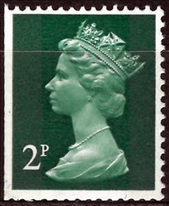 Stamp, Queen Elizabeth II - Decimal Machin, United Kingdom of Great Britain & Northern Ireland,  , Crowns and Coronets, Famous People, Heads of State, Queens, Royalty, Women