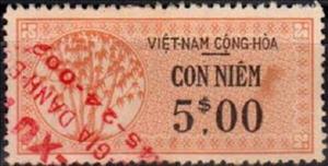 Stamp, Bamboo, Vietnam, South,  , Plants (Flora)