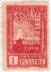 Stamp, Sailing ship, Annam,  , Sailing Ships, Ships