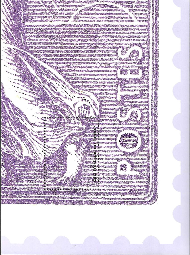 "ceci n'est pas un timbre" - Type Semeuse - R4