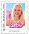 Stamp, Barbie head and shoulders, France,  , Actors, film, Women