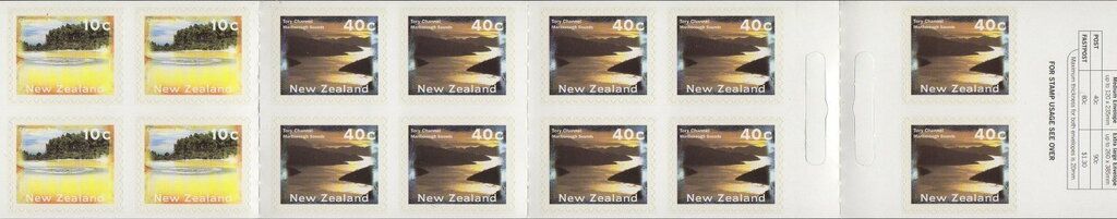 New Zealand Landscapes pane