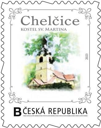 Chelčice. Kostel sv. Martina