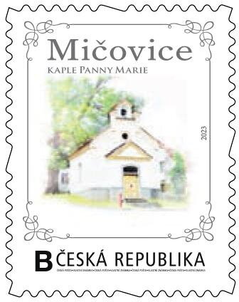 Mičovice. Kaple Panny Marie