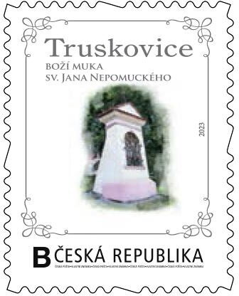 Truskovice. Kaplička J. Nepomuckého