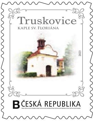 Truskovice. Kaplička sv. Floriána