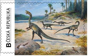 Stamp, Tyrannosaurus Rex, Personalized and Private Mail Stamps,  , Prehistorical Animals