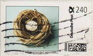 Stamp, Watch in a nest, Personalized and Private Mail Stamps,  , Watches