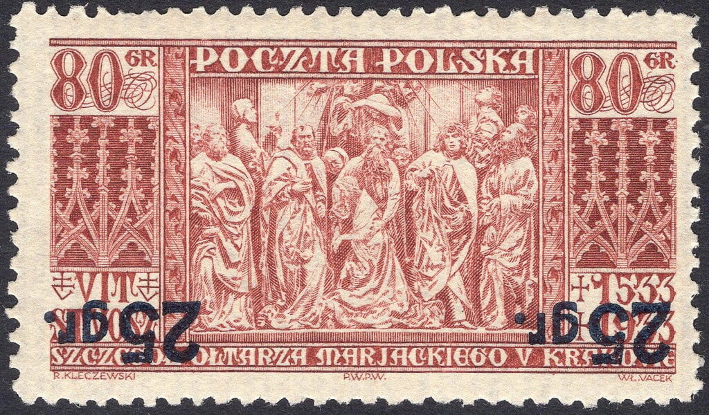 St. Mary's Altar, Surcharged