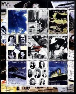 Mini Sheet, Famous People, Somaliland,  , Disasters, Famous People
