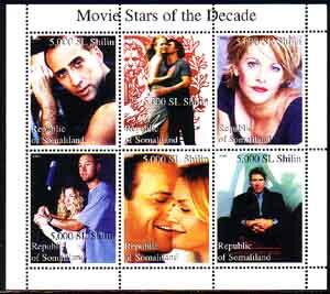 Movie Stars of the Decade