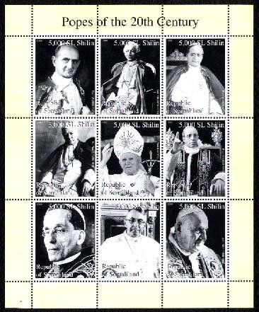 Popes of the 20th Century