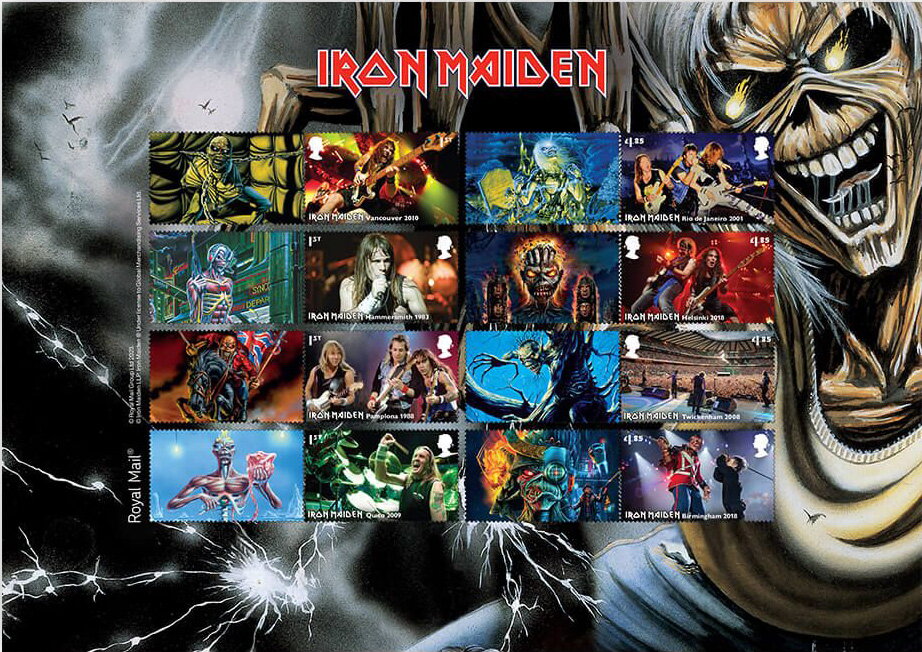 Iron Maiden : Eddie Collector's Sheet