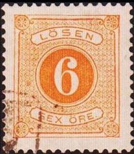 Stamp, Postage dues, Sweden,  , Numbers