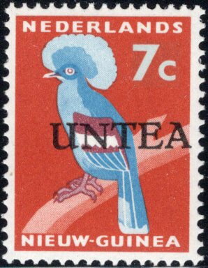 Stamp, Western Crowned Pigeon, Netherlands New Guinea,  , Birds