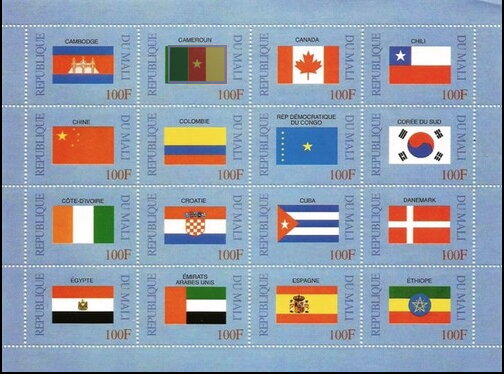 Flags od Members of U.N.O.