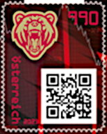 Stamp, Crypto Stamp 5.0: Bear, Austria,  , Animals (Fauna), Bears, Mammals