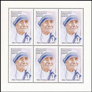 Full Pane, Mother Teresa, Congo, Democratic Republic (Kinshasa),  