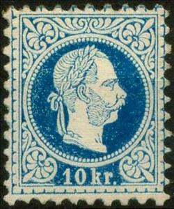 Stamp, Franz Joseph - coarse print, Hungary,  , Emperors, Famous People, Heads of State, Men, Royalty