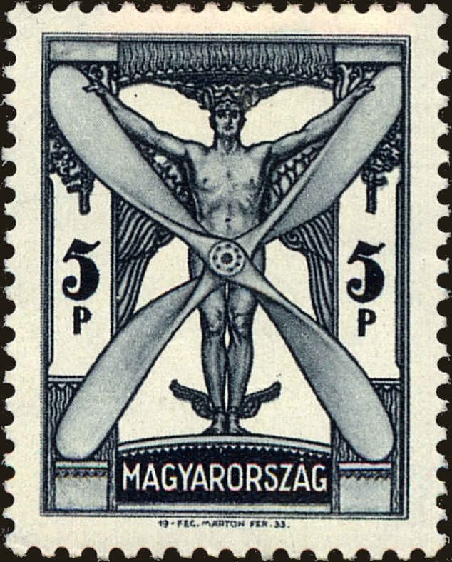 Man with propeller