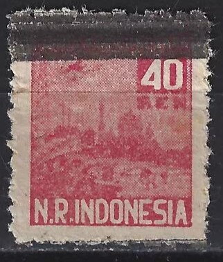 For the benefit of 'Kemerdekaan Fund' - black overprint