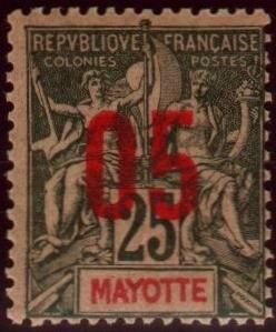 Stamp, Type Groupe, French Colonies,  