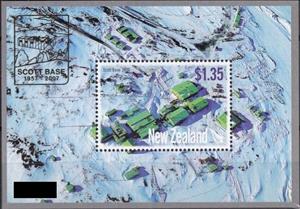 Souvenir Sheet, Scott Base 2000 Limited Edition S/S, New Zealand,  , Anniversaries and Jubilees
