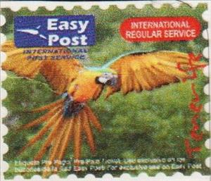 Stamp, Tenerife Macaw, Spain- Private Post Offices,  , Animals (Fauna), Birds, Parrots