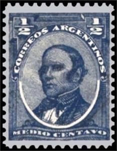 Stamp, Justo José de Urqioza (1801-1870), Argentina,  , Famous People, Generals, Men