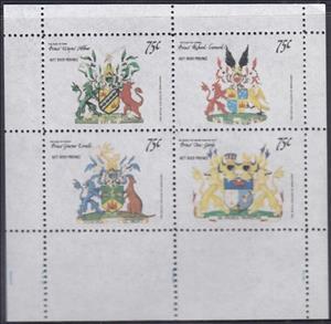 Mini Sheet, Coats of Arms, Australia,  , Coats of Arms
