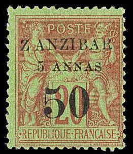Stamp, Type Sage, French Colonies,  