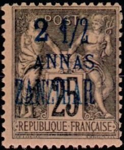 Stamp, Type Sage, French Colonies,  