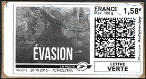 Stamp, Evasion, France,  , Forests, Winter