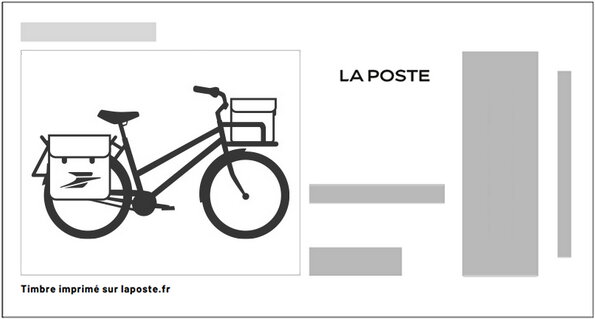 LaPoste Eco-bike in black