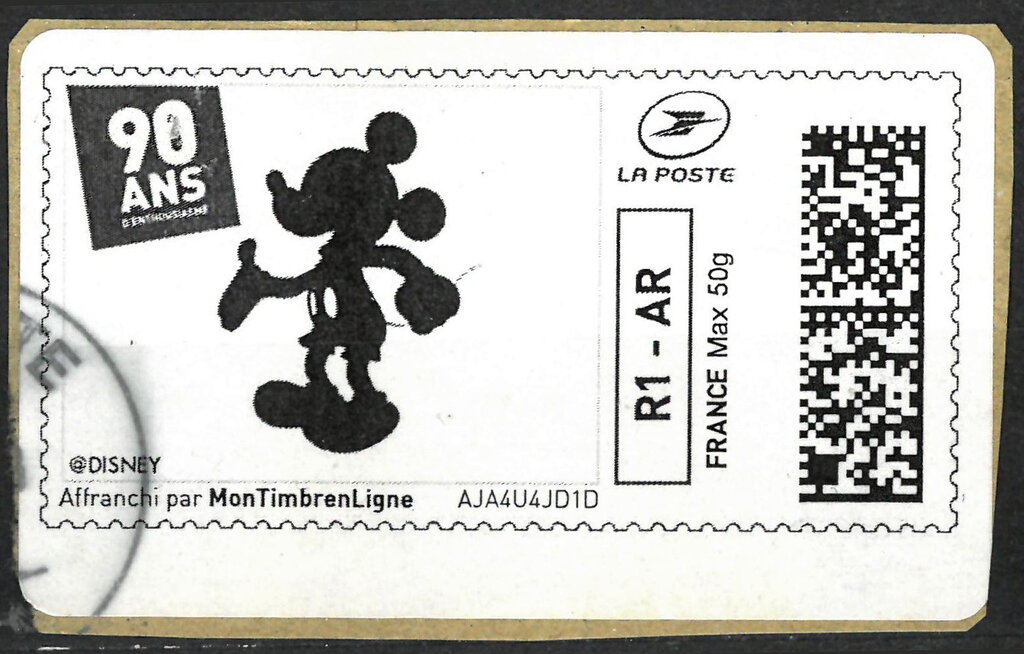 Mickey in silhouette 1