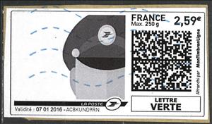 Stamp, Postman, France,  , Postmen