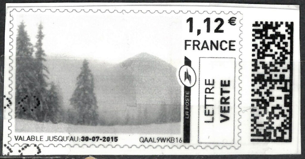 Wintry Mountain View