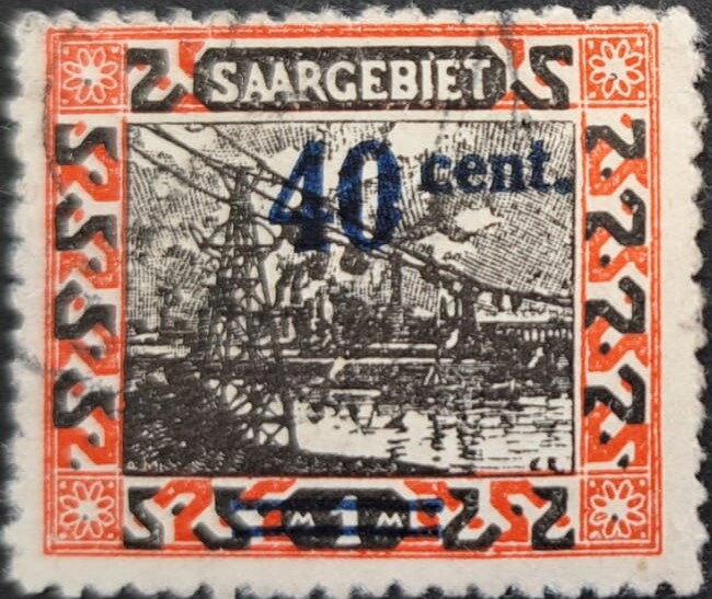 Wire-rope railway / surcharge(B) 40c on 1M