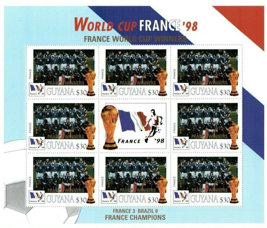 France; overprint France Winners