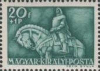 King Matthias on horseback