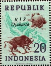 75 years UPU ovpt 'RIS Djakarta'